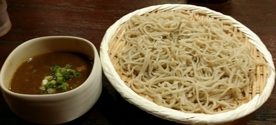 「冷やしカレーそば」@手打そば処 ほさかの写真