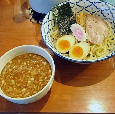 「味噌つけめん(並盛)＋味玉」@麺恋処 いそじの写真