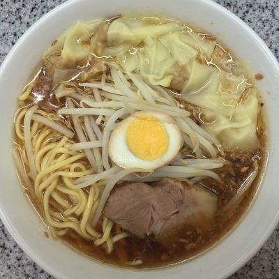 「ワンタン麺￥850円」@中華麺店 喜楽の写真