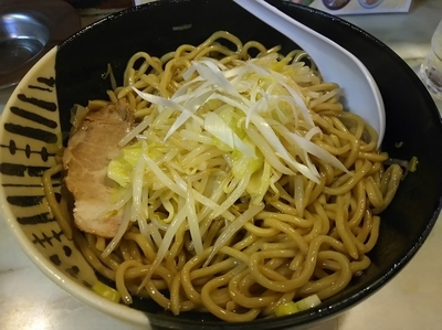 「油そば　（大盛）」@原点の写真