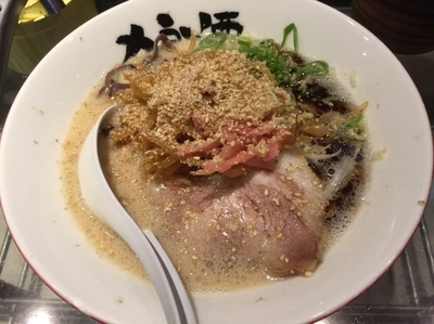 「香油ラーメン」@狼煙 諏訪店の写真