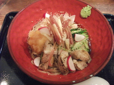 「和風冷し鶏そば」@ちゃぶ屋 とんこつ らぁ麺 CHABUTON ヨドバシ横浜店の写真