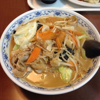 「味噌野菜ラーメン」@くるまやラーメン 北本店の写真