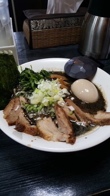 「特製マー油とんこつ」@らーめん 八幡屋の写真