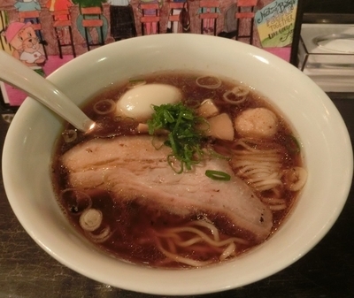 「湘南湯麺 雅　味付玉子」@麺や Bar 渦の写真