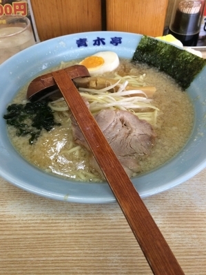 「ラーメン600円 シングル100円」@ラーメン青木亭 瀬崎店の写真