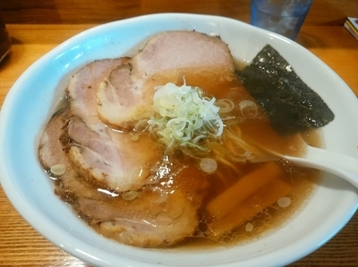 「チャーシューメン(大盛・220g)890円」@上州地鶏ラーメン 翔鶴の写真