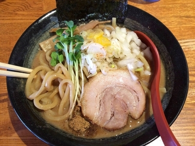 「とろりそば（800円）」@味箪笥の写真