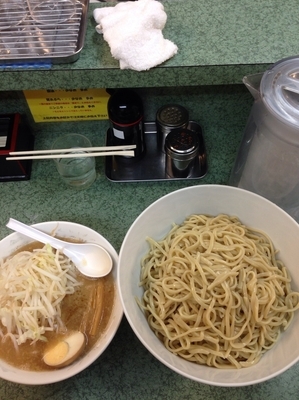 「大二郎つけ麺 3.5玉」@ラーメン二郎 新宿小滝橋通り店の写真