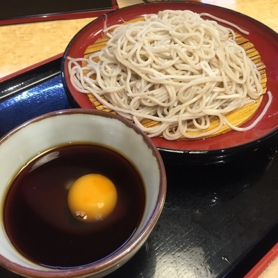 「もり（￥240）＋玉子（￥40）」@小諸そば 西五反田店の写真