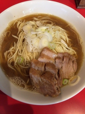 「肉そば」@自家製麺 伊藤 浅草店の写真