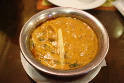 「じゃがいもときのこのカレー(Hot)」@BISHNU 篠山店の写真