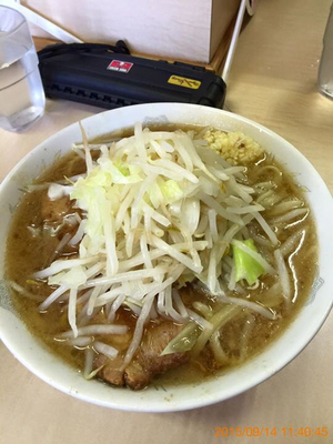 「小ラーメン」@ラーメン二郎 京成大久保店の写真