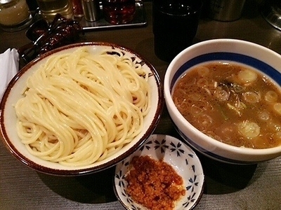 「もりそばトッピング辛味」@東池袋大勝軒 南池袋店の写真