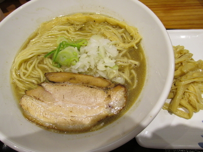 「煮干そば+メンマ　「650円+150円」」@つけめん・らーめん・煮干そば 金狼の写真