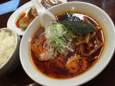 「赤しおラーメン」@麺道楽 紋次郎の写真