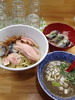 「【限定】6馬力つけ麺」@めんや天夢の写真