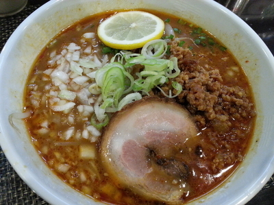 「正油火山900円」@旭川らあめん ひでまるの写真