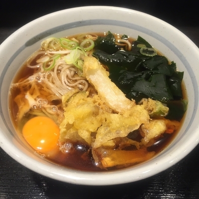 「朝そば（￥360）」@つぼみ家 神田東口店の写真