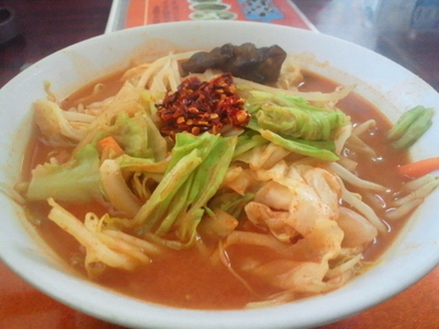 「地獄ラーメン 750円」@新中国料理 福香亭の写真