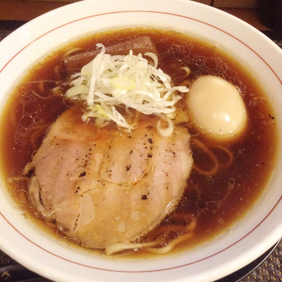 「らぁ麺 +味玉」@麺庵ちとせの写真