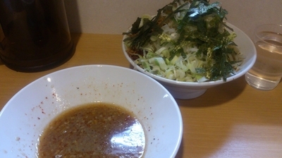 「つけ蕎麦(ヤサイ・アブラ・カラメ)」@豚星。の写真