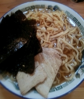 「中華そば＋のり増し （150913）」@ケンチャンラーメン 山形の写真