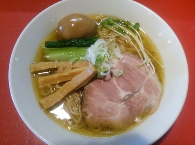 「醤油ラーメン＋麺増し＋味玉」@麺屋しのはら 三日月食堂の写真