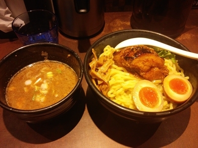 「濃厚つけ麺大盛り」@麺屋武蔵 武仁の写真