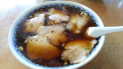 「焼豚ラーメン（大）」@みはと食堂の写真