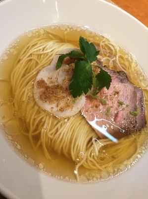 「【柴崎亭･㐂九家コラボ限定】泣きながら中華そば ￥1000」@柴崎亭の写真