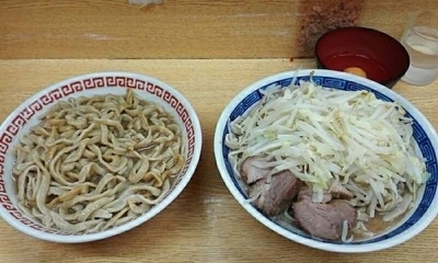 「大ラーメン＋麺増し」@ラーメン二郎 環七新新代田店の写真