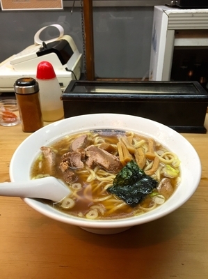 「ラーメン・太麺・カタメ」@中野大勝軒の写真