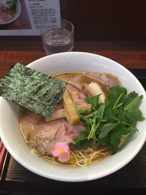 「チャーシュー煮干ラーメン」@ラーメン愉悦処 似星 2号店の写真