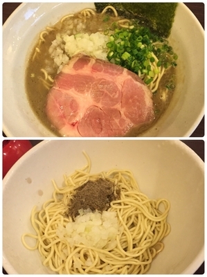 「煮干そば 極  ＋ニボ玉」@麺屋 烈の写真