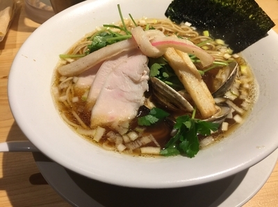 「トリプルＳＯＢＡ」@Ginza Noodles むぎとオリーブの写真