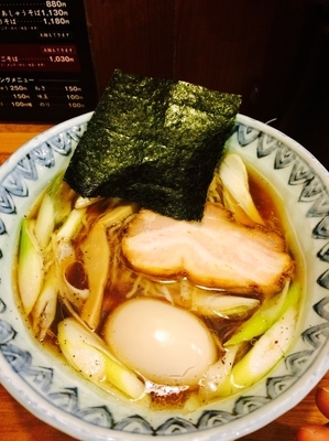 「幻の中華そば  味玉」@麺屋蕪村の写真