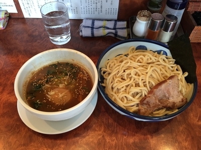 「冷つけ麺（魚ダシ）＋味玉」@つけ麺 目黒屋の写真
