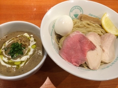 「ポルチーニと5種類のきのこポタージュつけ」@麺屋 六感堂 Rock'anDoの写真