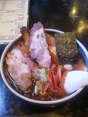「チャーシュー麺(大盛)」@蓬来軒 本店の写真