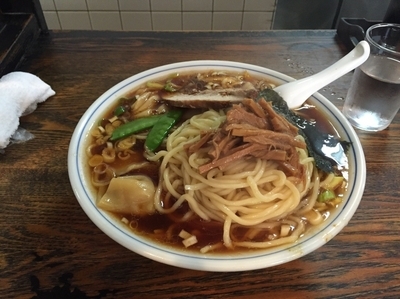 「ワンタンメン ¥780 + 大盛り ¥100」@丸長 荻窪本店の写真