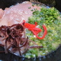 豚骨ネギラーメン(塩)　「800円」