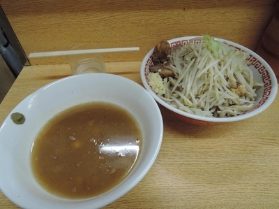 「うぐいすつけ麺」@ラーメン二郎 環七新新代田店の写真