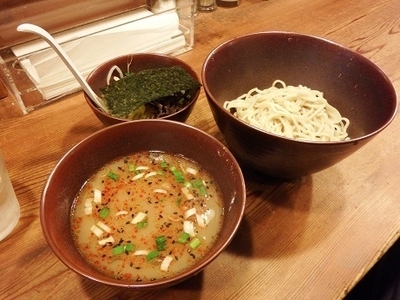 「イツワつけ麺（冷）」@イツワ製麺所食堂 東神奈川店の写真