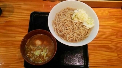 「つけ麺 並(あつもり)＋味付玉子」@澤神の写真