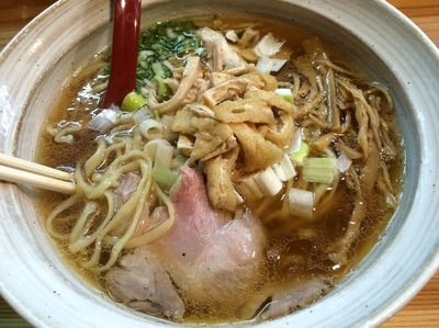 「鴨そば（780円）」@はりけんラーメン 南店の写真
