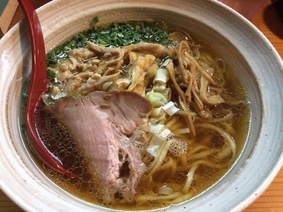 「鴨そば 780円」@はりけんラーメン 南店の写真
