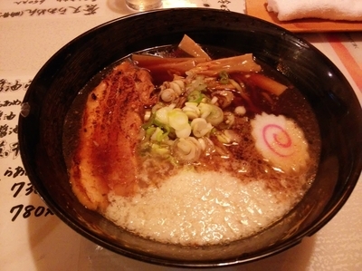 「蒼天ｂｌａｃｋ」@麺や 蒼天 川越店の写真