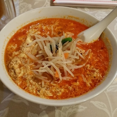 「ニンニク坦々面」@中国東北家庭料理 天明の写真