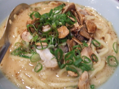 「ニンニクらーめん ８００円」@ゑびす 妙蓮寺店の写真